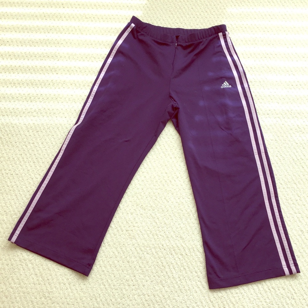 ADIDAS | Linear Tricot Straight-Leg Capri
